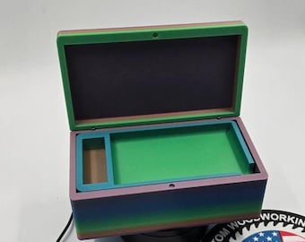 Stash Box w/ Rolling Tray - Customize Your Own Colors and Designs