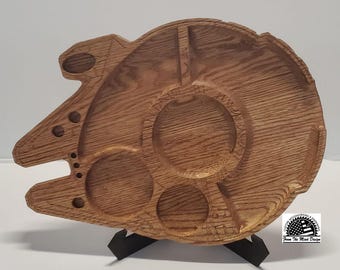Hardwood Rolling Trays