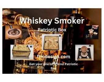 Whiskey Smoker Kit with Custom Box