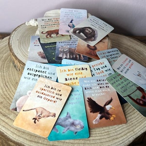 Cartes de courage, cartes d’affirmation, croyances, jardin d’enfants, école, renforcer la confiance en soi, peu d’encouragement, calendrier de l’Avent