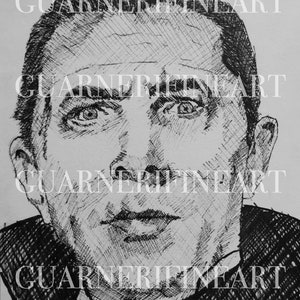 Dracula Bela Lugosi INKTOBER Original Fine Art Pen and Ink Drawing