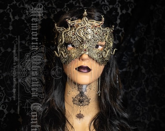 READY MADE (DP-E) Medusa snake mask "Medusa" - cosplay, gorgon, fantasy