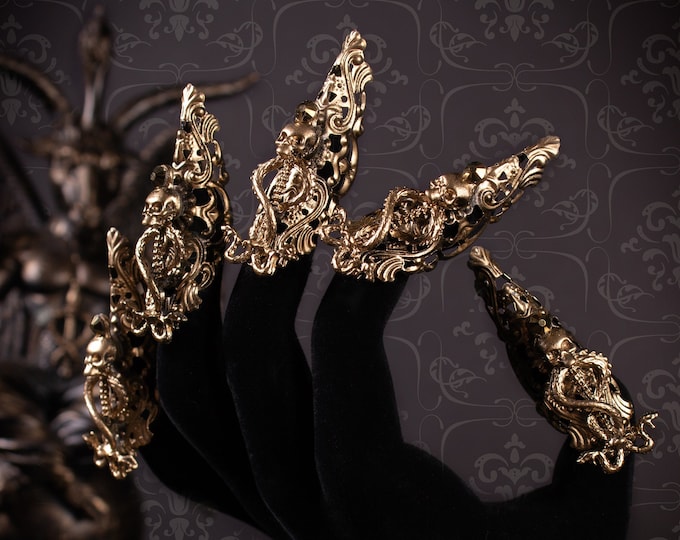 CUSTOM ORDER Medusa snake metal claws "Medusa V1" - cosplay, gorgon, fantasy