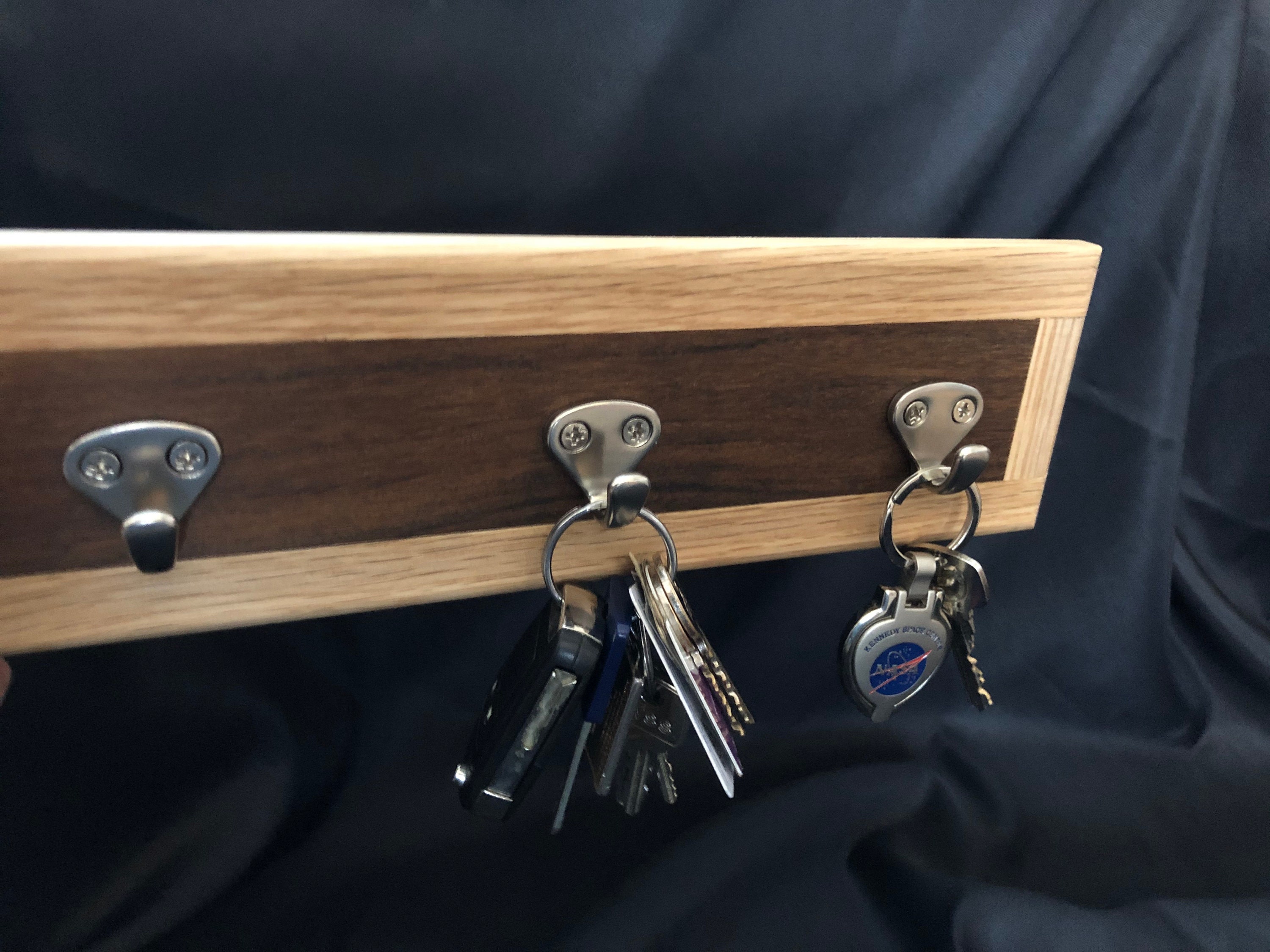 Key rack 3 hook hanging key rack Etsy.de