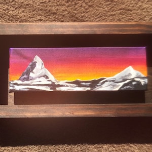 Matterhorn at sunset