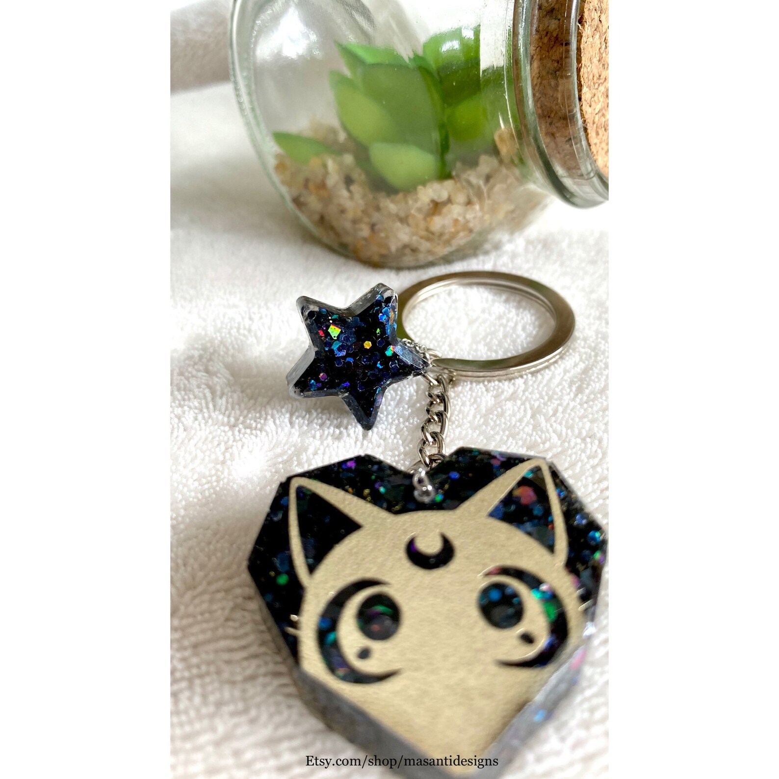 Resin keychains / anime keychains / customized keychains / Etsy