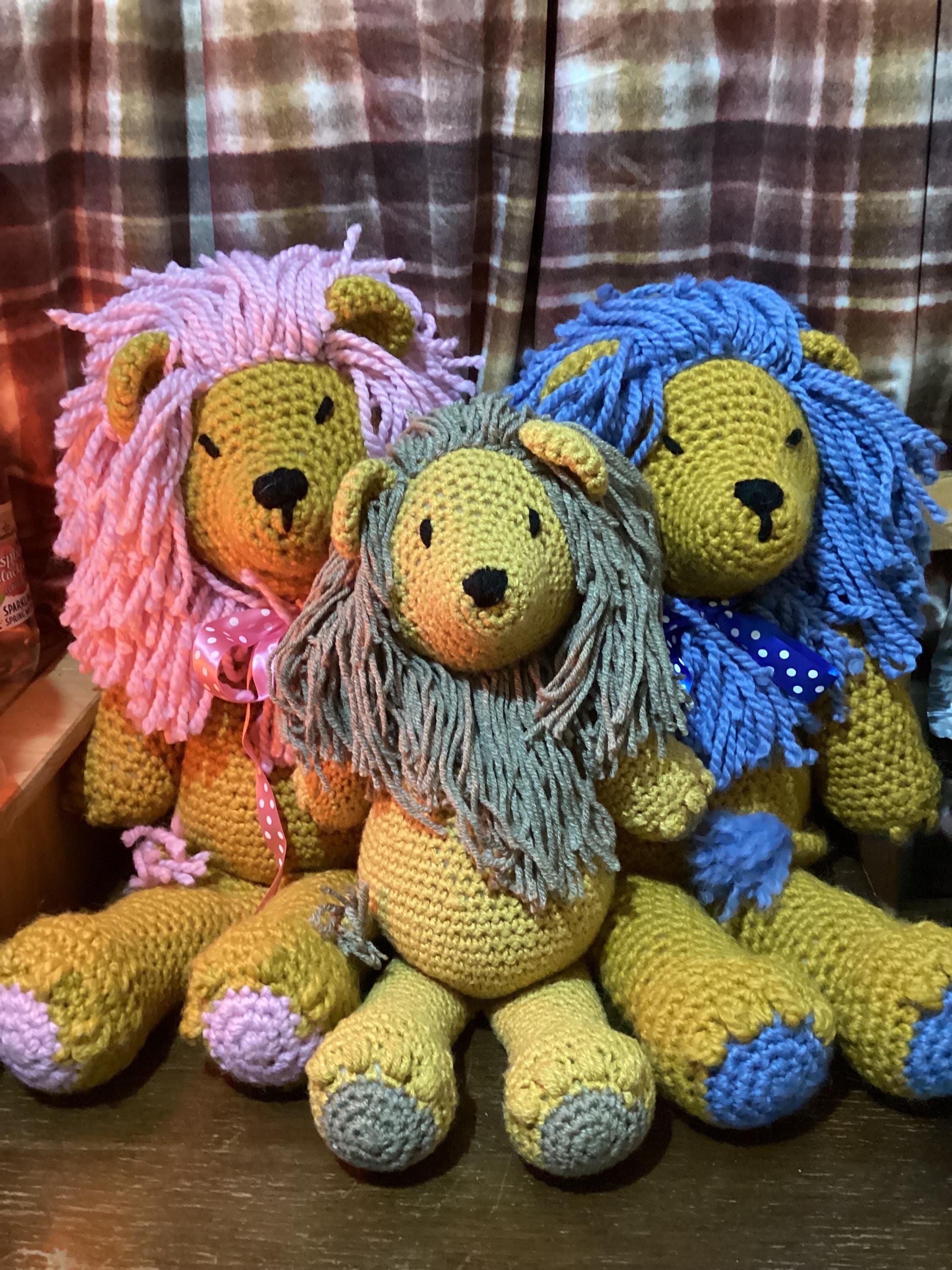Crochet Lion Pattern, Amigurumi Plush Toy (PDF Pattern) - Etsy