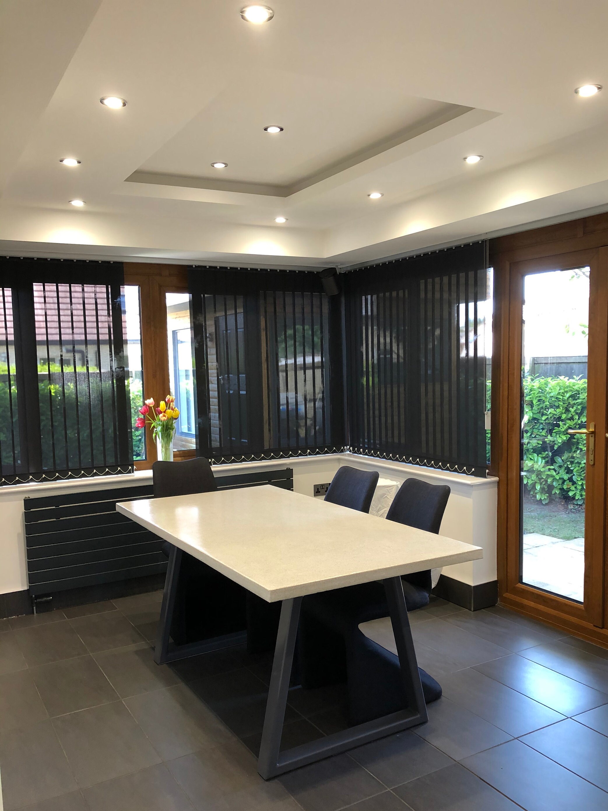 Polished Concrete Dining Room Table Etsy
