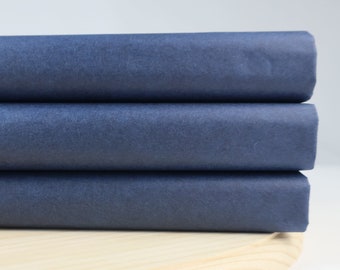 Navy Blue Tissue Paper Sheets | 24 Large 20x30 Sheets | Dark Blue Gift Wrapping | Packaging Tissue Paper | Gift + Party Supplies