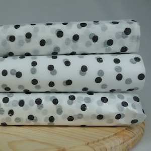 Polka Dot Black and White Tissue Paper - LARGE 20″x30″ Sheets - Gift Box - Wrapping Tissue Paper - Gift Bag - Box Filler - Shipping Tissue