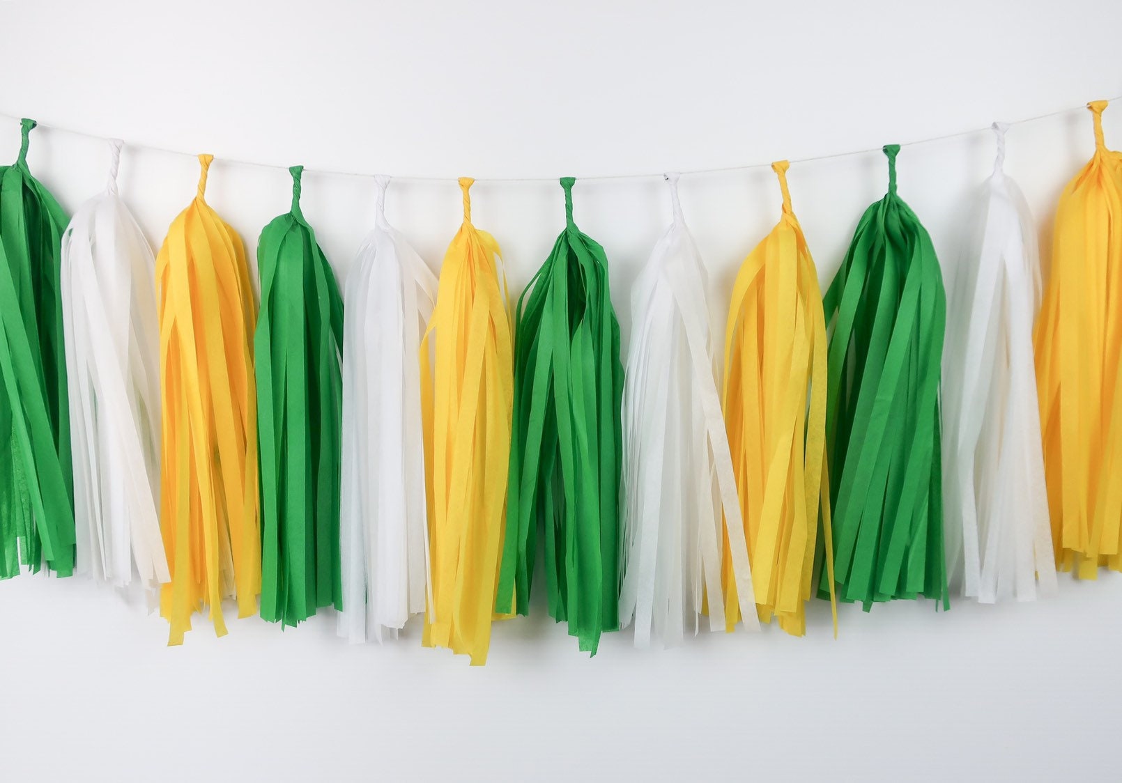 Yellow on sale tassel garland