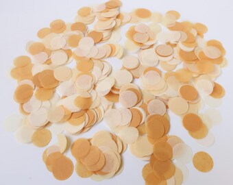 Bee Tissue Paper Confetti | 1 Inch Circles | Handmade