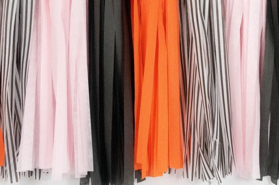 Spooky One Tassel Garland Pre-made or DIY Kit - Girl Halloween