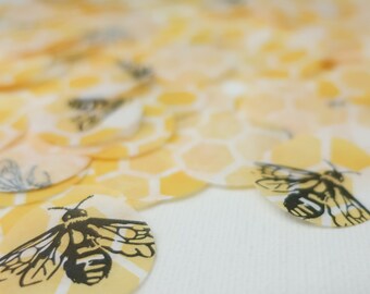 Bee Day Tissue Paper Confetti - Daisy - Mom to Bee - First Bee Day - Our Little Honey - Sunflower - Tractor - Bee - happy beeday - first