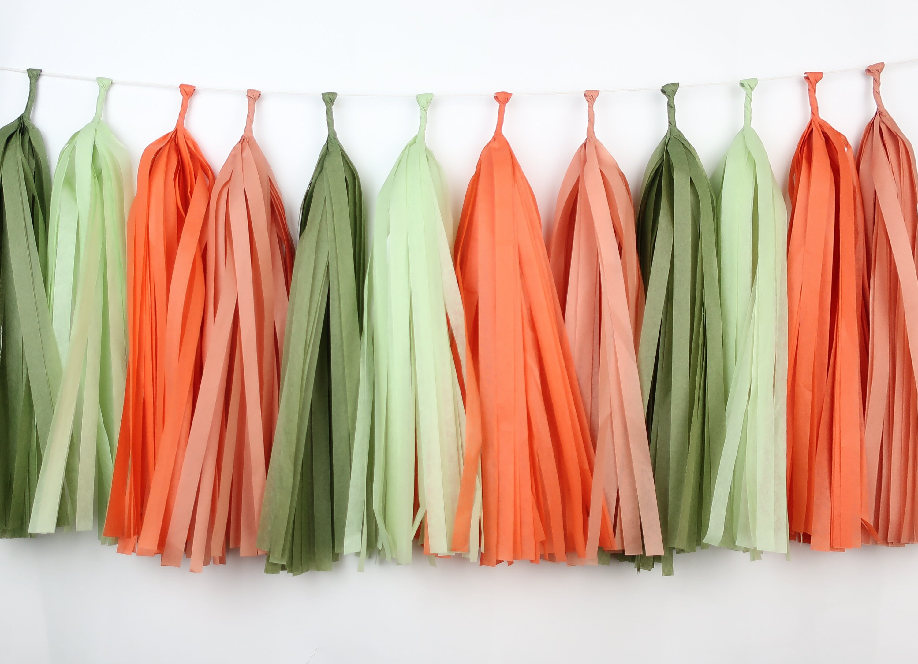 Pumpkin Patch Tassel Garland Pre-made or DIY Kit - Little Cutie