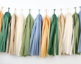 Lucky Duck Tassel Garland Pre-made or DIY Kit First Birthday