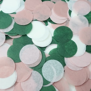 Mauve Blush Hunter Tissue Paper Confetti – 1st Birthday – Baby Shower – Bachelorette Decor – Table Scatter – Garden Party – Partea – Floral