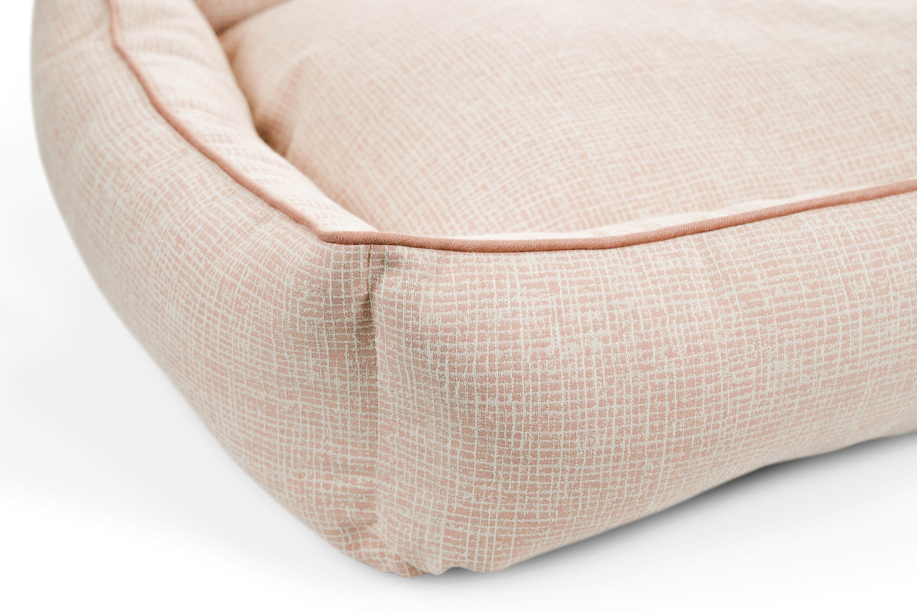 Hugger Bed in Puppy Belly Pink // Designer Dog Bed for Small Etsy