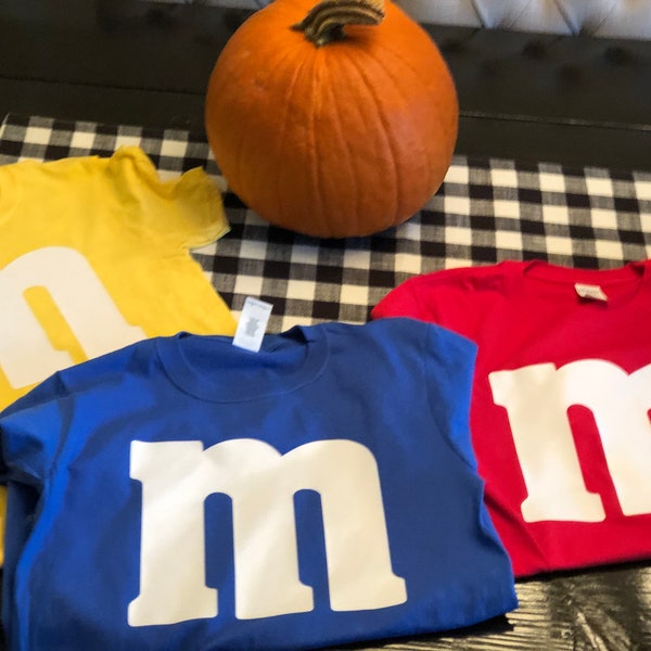 M&M's costumes-with free first class USPS shipping included-Halloween-Kids-Teens-Adults