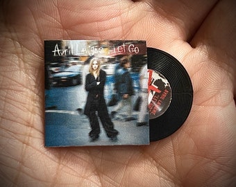 Avril Lavigne - Let Go 1:12 scale miniature vinyl record album