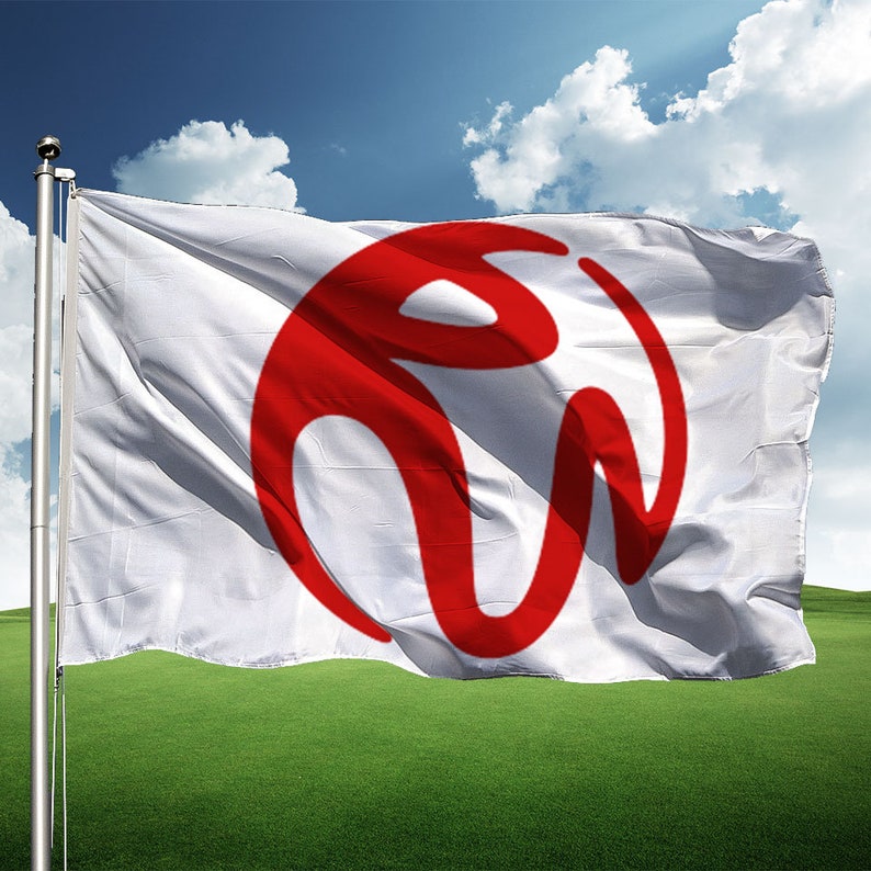 CUSTOM FLAG 3x5 with grommets any Color Design Image or Etsy