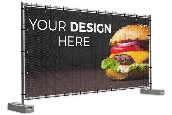 Custom Banner Printing Polyester Full Color With Grommets Etsy