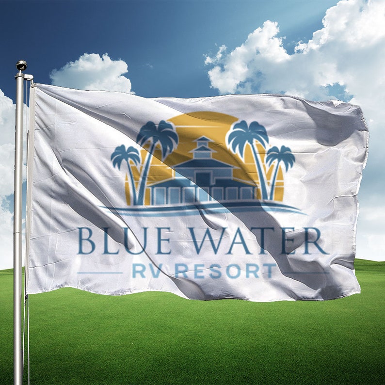 CUSTOM FLAG 3x5 with grommets any Color Design Image or Etsy