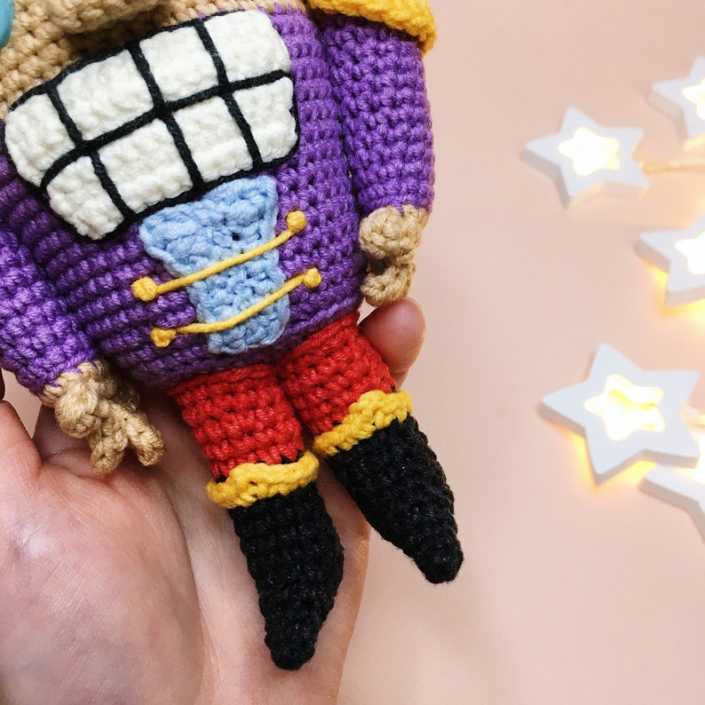 Nutcracker crochet Toy nutcracker prince christmas tales Etsy