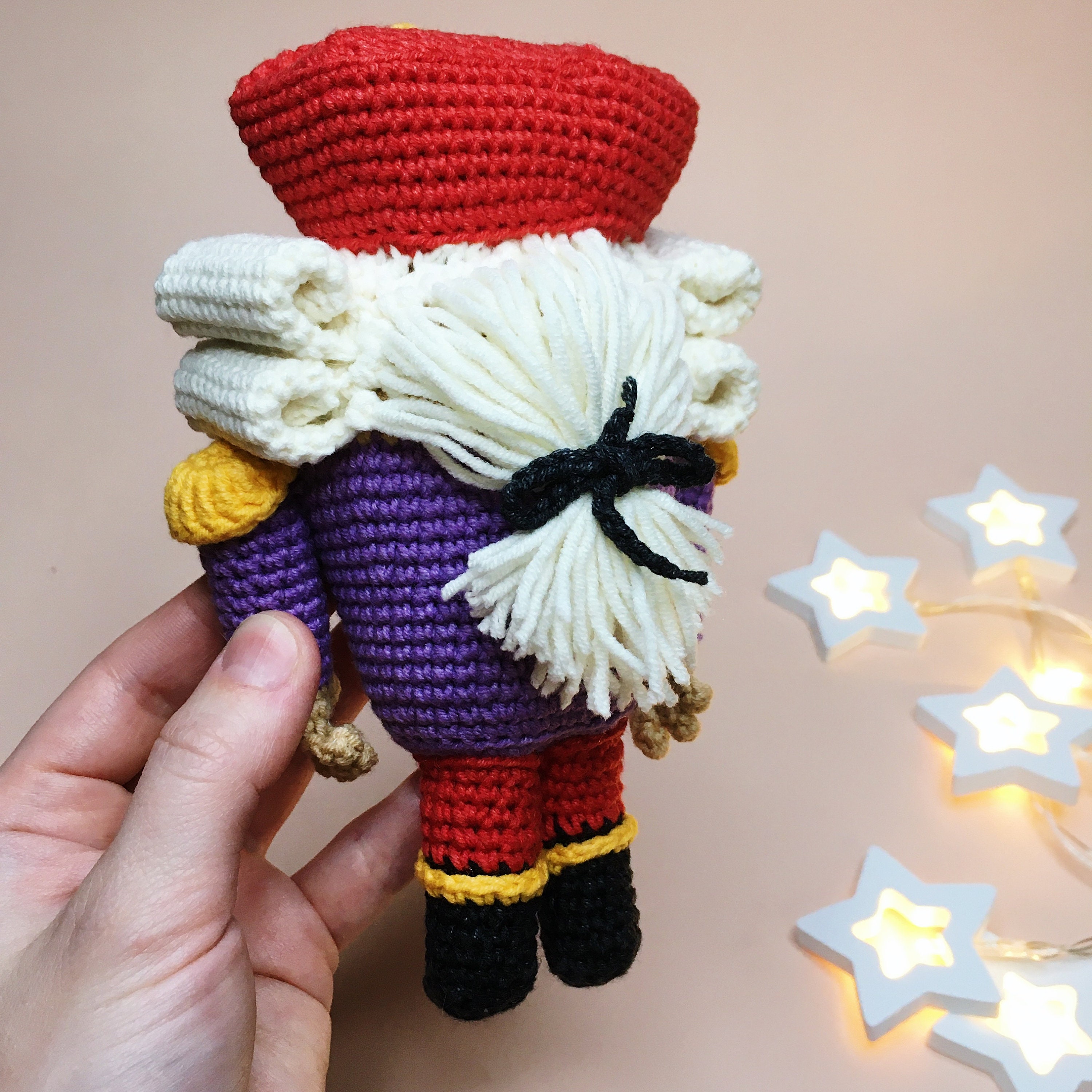 Nutcracker crochet Toy nutcracker prince christmas tales | Etsy