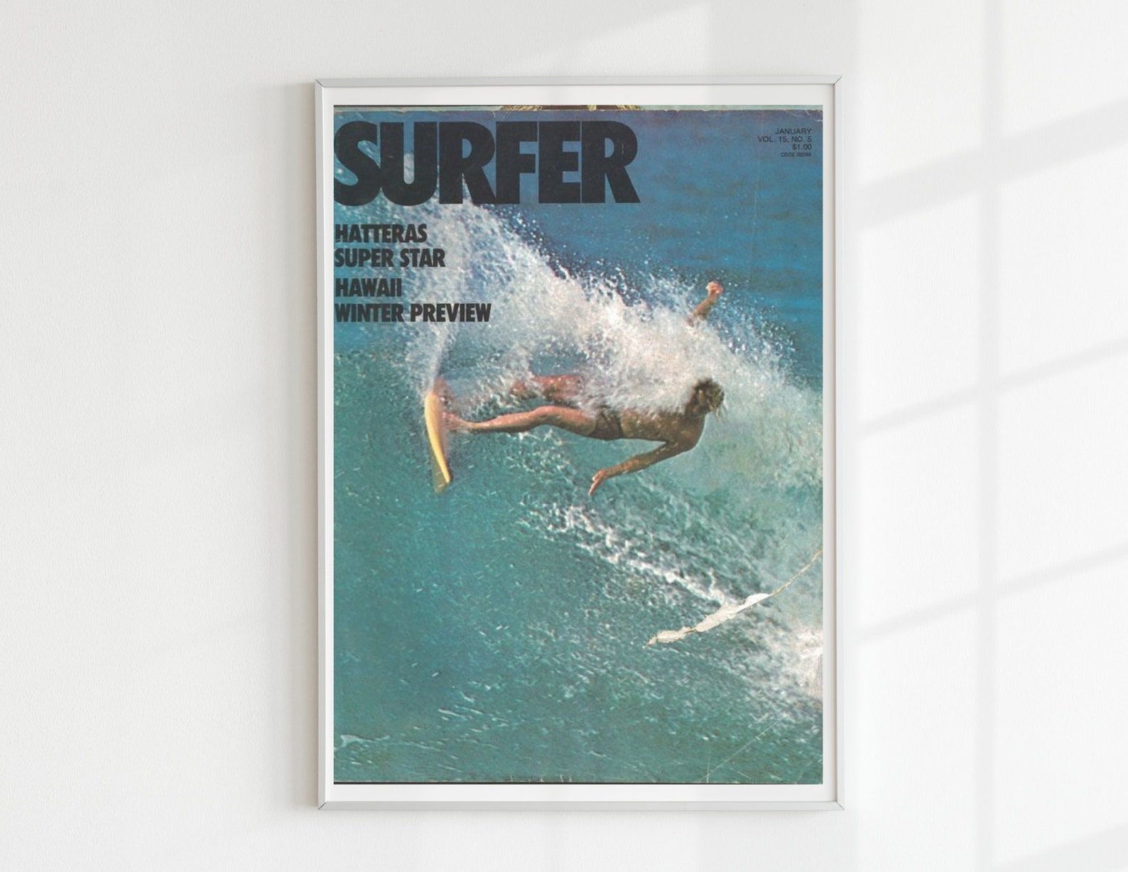 Vintage Surfer Magazine Cover Prints Set of Three Surfer Etsy