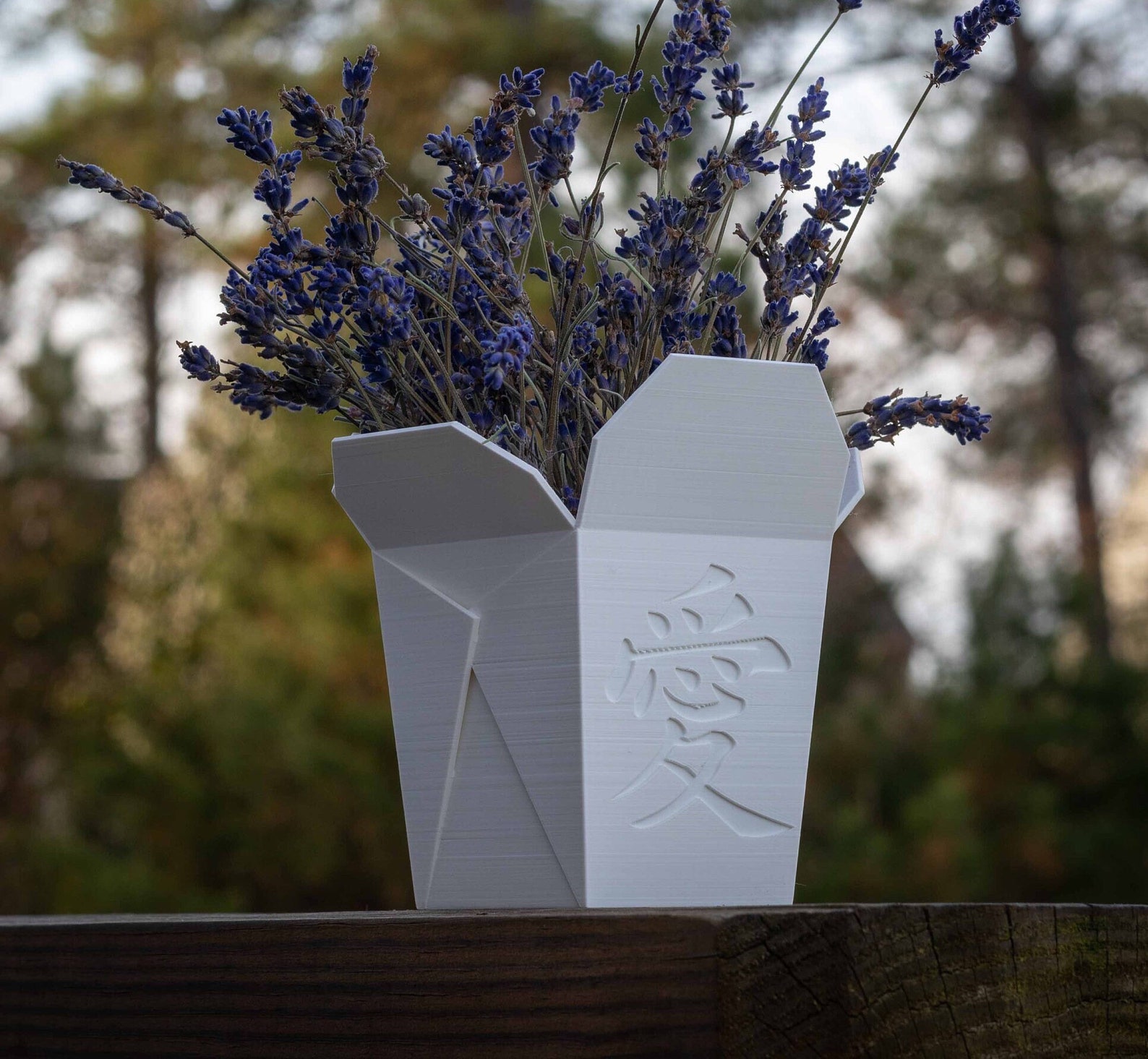 Chinese take out planter
