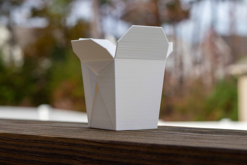 Cute Chinese Take Out Box Planter 3D Printed Planters Etsy