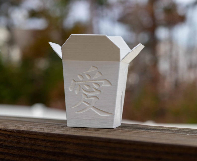 Cute Chinese Take Out Box Planter 3D Printed Planters Etsy