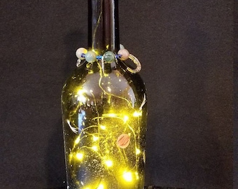 Cosmic Wine Bottle Lamp