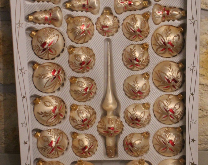 39 pieces Christmas Baus Set Christmas Decoration Christmas Tree Decoration schristmas Baus