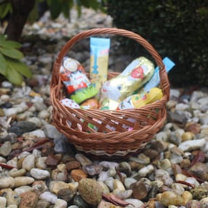 Osterkorb aus Weide Weidenkorb Geschenkkorb Weiden Präsentkorb Kinderkorb Einkaufskorb Handgefertigt