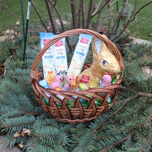 Osterkorb aus Weide Weidenkorb Geschenkkorb Weiden Präsentkorb Kinderkorb Einkaufskorb Handgefertigt