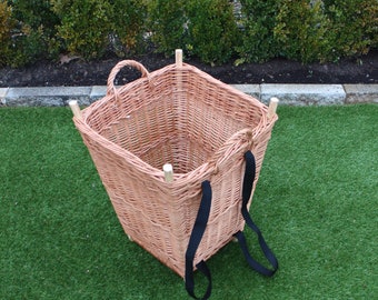 Kiepe It Tragegurt Aus Natur Weide 58x42x29 C Rück Produktbild-Vorschau 9