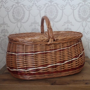 Shopping basket, wicker basket, wicker basket, mushroom basket, car basket, picnic basket, gift basket, transport basket, storage basket