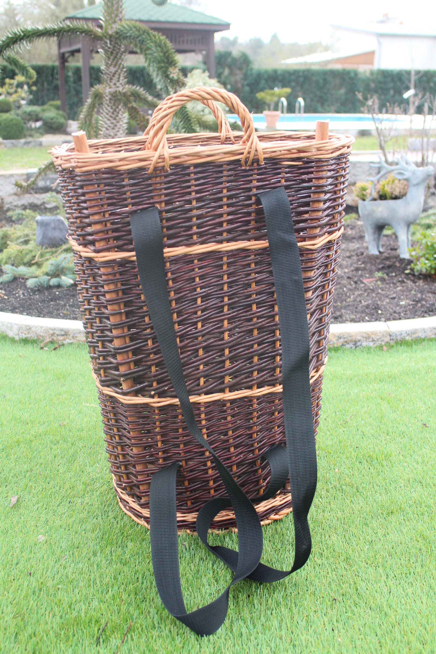 Kiepe It Tragegurt Aus Natur Weide 58x42x29 C Rückentragekorb