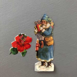 Oblatenbild, Kartendeko, Oblatenbildchen, Poesiebild, Weihnachtsdeko, Weihnachtsdekoration, Engel, Engelsfigur, Engelbilder, Engelsbilder