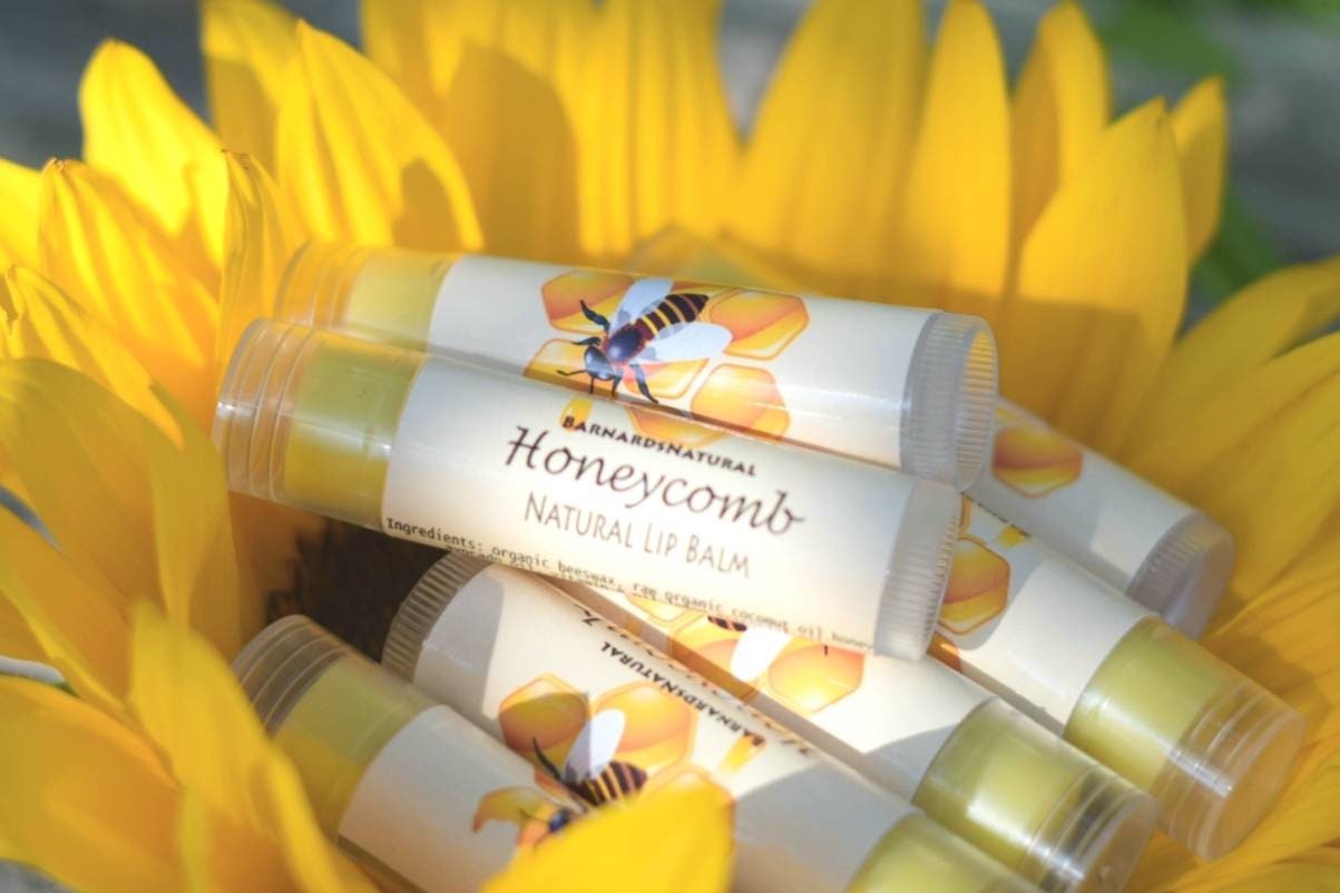 Honey and Lemon Lip Balm Natural Lip Balm Lip Balm Etsy UK
