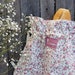 Bread bag, food storage, cloth bag, flower bag, lined bag, cotton bag