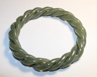 Jade Devil&#39;s Work Bangle Bracelet