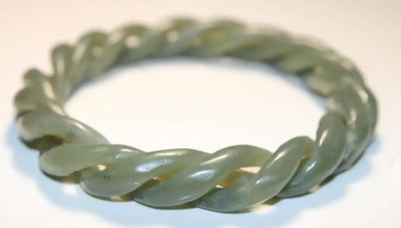 Jade Devil's Work 63mm Bangle Bracelet - image 4