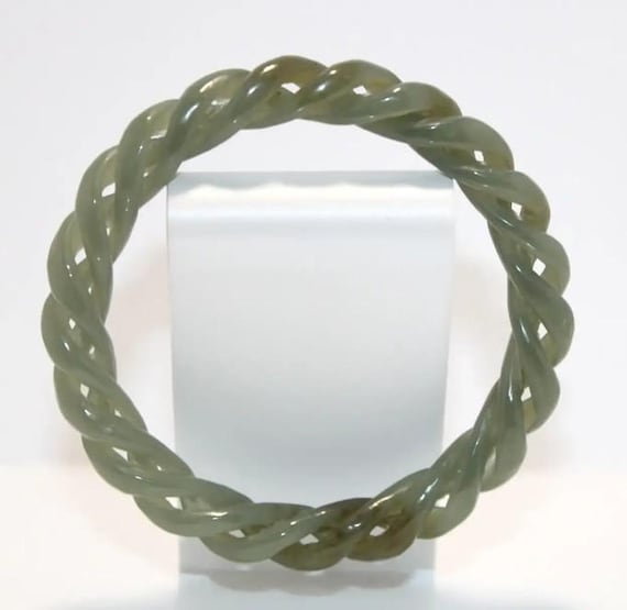 Jade Devil's Work 58mm Bangle Bracelet - image 1