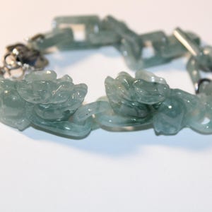 Jade Devil's Work Link Bracelet