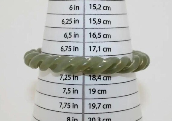 Jade Devil's Work 58mm Bangle Bracelet - image 5