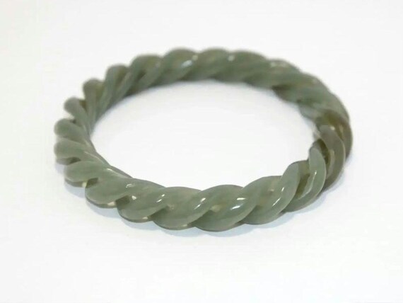 Jade Devil's Work 58mm Bangle Bracelet - image 2