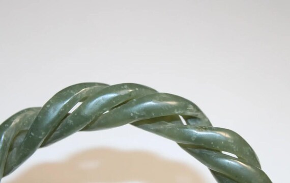 Jade Devil's Work 63mm Bangle Bracelet - image 3